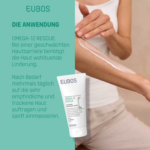 Eubos Omega-12 Rescue 12 % Omega Hydroactiv Lotion - 6