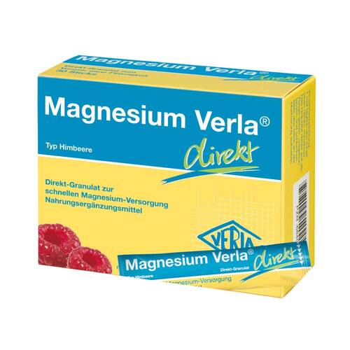 Magnesium Verla direkt Granulat Himbeere - 1