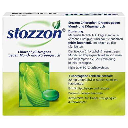 Stozzon Chlorophyll &uuml;berzogene Tabletten - 2