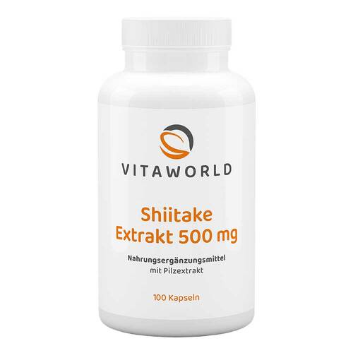 Shiitake Extrakt 500 mg Kapseln - 1