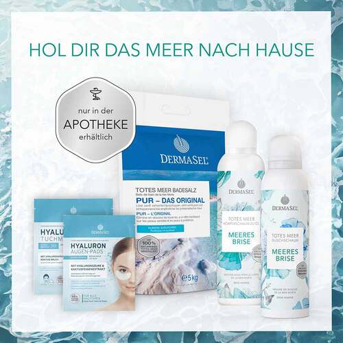 Dermasel Totes Meer Badesalz Pur - 6