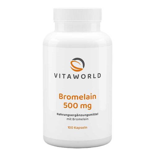 Bromelain 500 mg Kapseln Vita World - 1