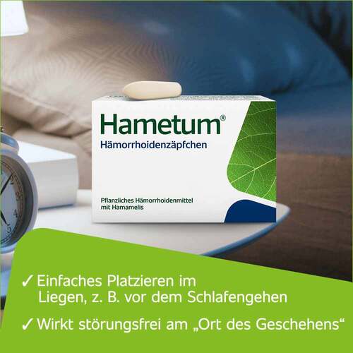 Hametum® H&auml;morrhoidenz&auml;pfchen - 4