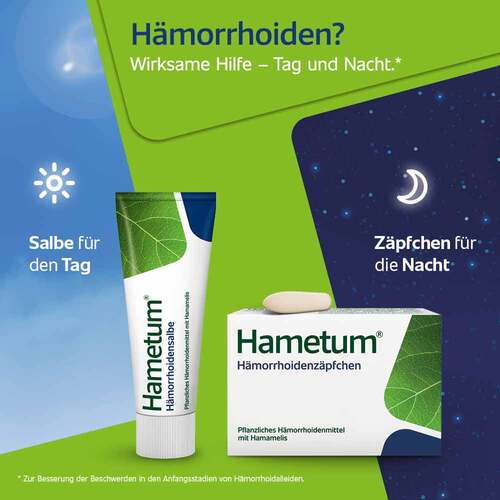 Hametum® H&auml;morrhoidenz&auml;pfchen - 5