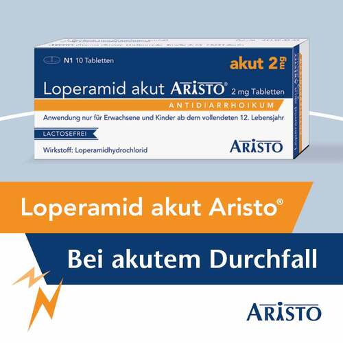 Loperamid akut Aristo® 2 mg Tabletten - 7