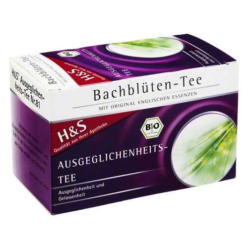 H&S Bachbl&uuml;ten Ausgeglichenheits-Tee Filterbeutel - 2