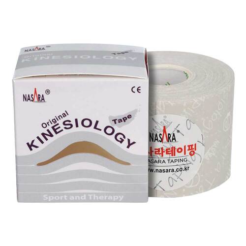 Kinesiologie Tape 5 cm x 5 m wei&szlig; - 1