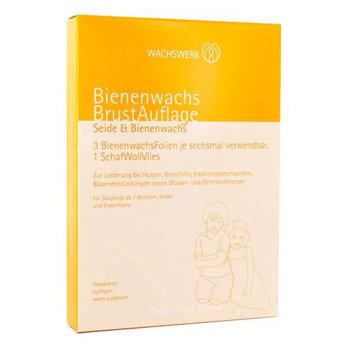 Bienenwachs Brustauflage Schaf / Woll / Vl.Wachsw. - 1