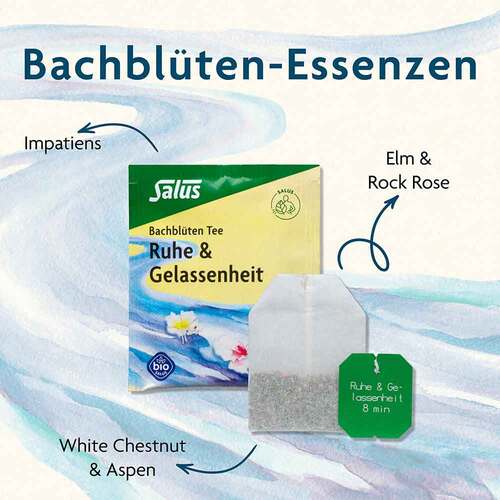Bachblüten Tee Ruhe & Gelassenheit bio Salus - 3