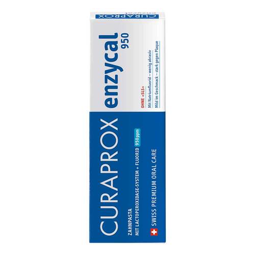 Curaprox enzycal 950 Fluorid extra milde Zahnpasta - 2