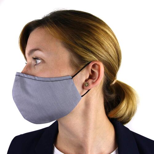 STOFFMASKE Eterna waschbar anatomisch  - 2