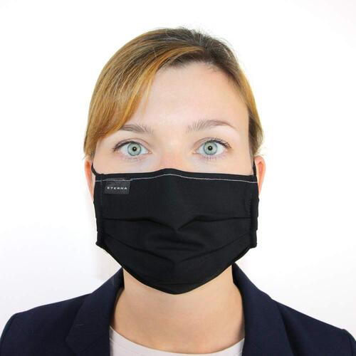 STOFFMASKE Eterna waschbar einfarbig  - 2