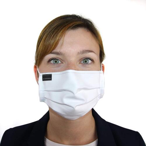 STOFFMASKE Eterna waschbar einfarbig  - 2