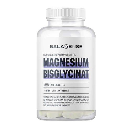 Magnesium Bisglycinat Komplex mit Vitamin D und B6 Balasense - 1