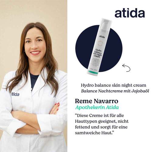 Atida Balance Nachtcreme mit Jojoba&ouml;l - 2