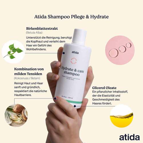 Atida Shampoo Pflege &amp; Hydrate - 3