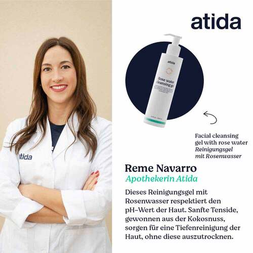 Atida Facial Cleansing Gel with Rose Water - 2