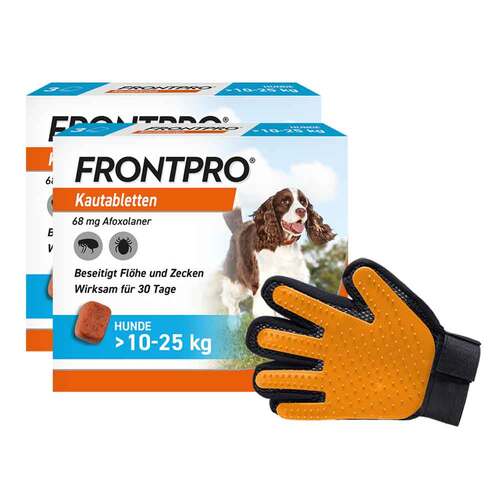 FRONTPRO 68 mg Kautabletten f&uuml;r Hunde 10 - 25 kg - 1