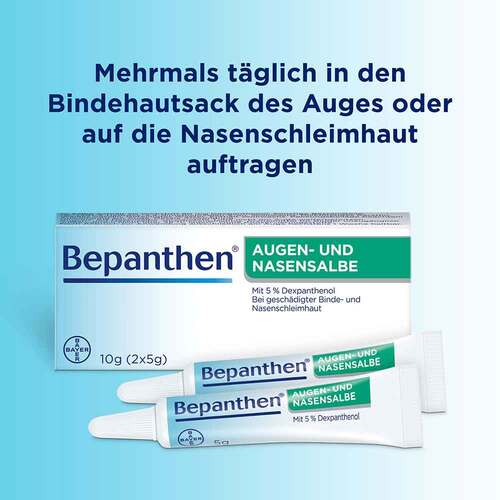 Bepanthen Augen- und Nasensalbe zur F&ouml;rderung der Wundheilung - 7