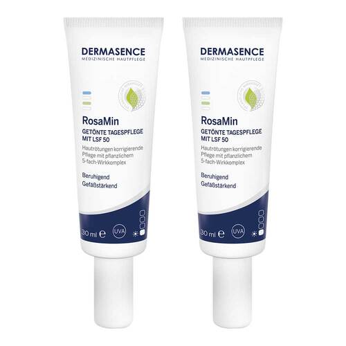 Dermasence Rosamin getönte Tagespflege LSF 50 Creme - 1