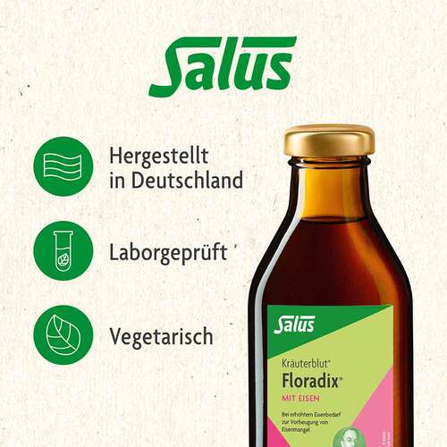 Floradix mit Eisen L&ouml;sung zum Einnehmen - 7
