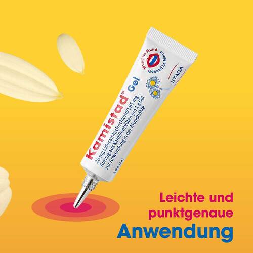 Kamistad Gel bei Zahnfleischentzündungen und Aphten - 4