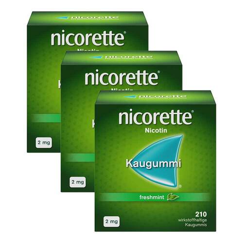 nicorette Kaugummi freshmint, 2 mg Nikotin - 1