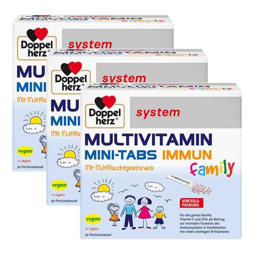 Doppelherz Multivitamin Mini-Tabs family system - 1