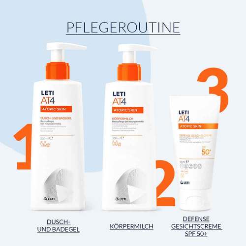 Leti AT4 Defense SPF 50+ Gesichtscreme  - 4