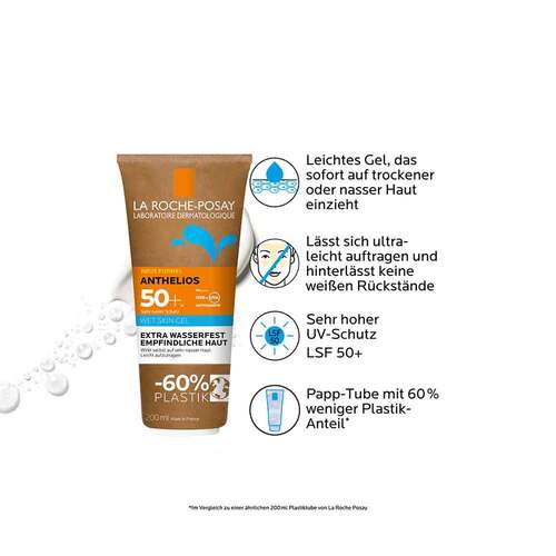 La Roche-Posay Anthelios Wet Skin Gel LSF 50 +  - 3