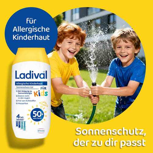 LADIVAL allergische Kinderhaut Gel LSF 50+ - 3