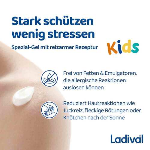 LADIVAL allergische Kinderhaut Gel LSF 50+ - 5