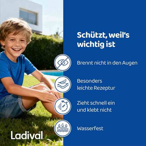 LADIVAL allergische Kinderhaut Gel LSF 50+ - 6