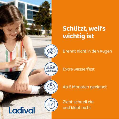 LADIVAL empfindliche Kinderhaut Milch LSF 50+ - 6