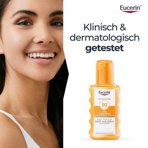 Eucerin Sun Oil Control Body transparent Spray LSF 50 + - 5