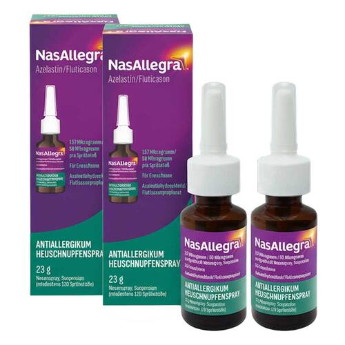 NasAllegra 137 µg/50 µg pro Spr&uuml;hsto&szlig; Nasenspray - 1