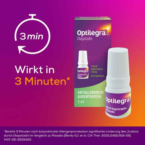 Optilegra 1 mg / ml Augentropfen Lösung - 2