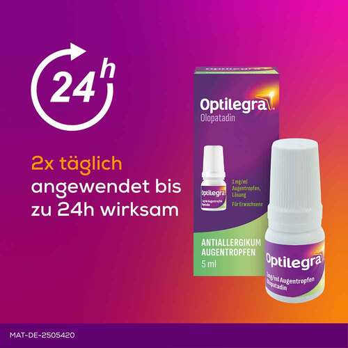 Optilegra 1 mg / ml Augentropfen Lösung - 3