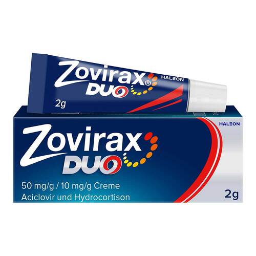 ZOVIRAX Duo 50 mg/g / 10 mg/g Creme - 2