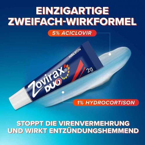 ZOVIRAX Duo 50 mg/g / 10 mg/g Creme - 6