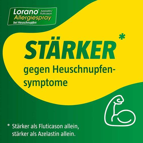 Lorano Azelastin / Fluticason Allergiespray bei Heuschnupfen - 4