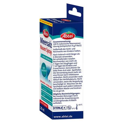 Abtei Meersalz Nasen Spray - 3