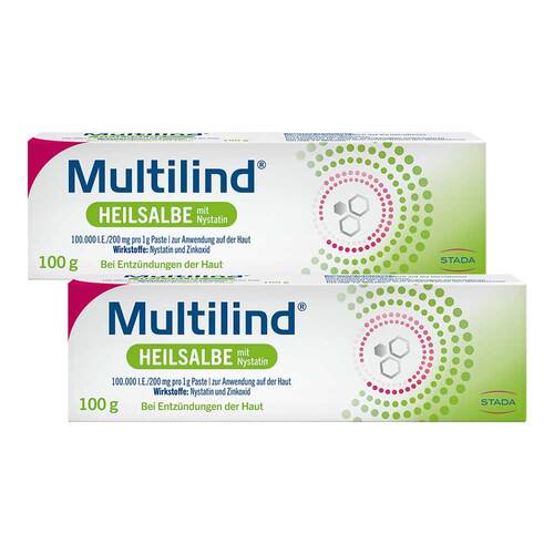 Multilind Heilsalbe mit Nystatin und Zinkoxid - 1