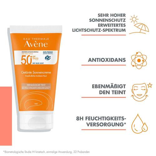 Avene Sonnencreme SPF 50 + getönt - 2