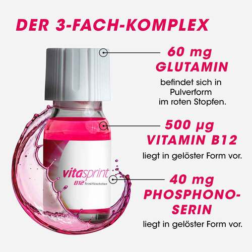 vitasprint B12 Trinkfläschchen mit Vitamin B12 - 3