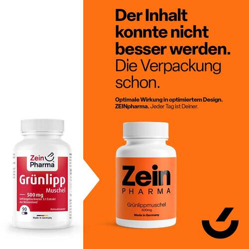 Gr&uuml;nlippmuschel mit 2% Gag und 27% Omega-3-Fetts.Kapseln - 3