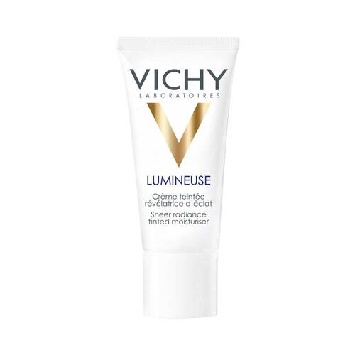 Abbildung: Vichy Lumineuse Getönte Tagespflege für trockene Haut 02 Peach Creme, 30 ml PZN 08494059