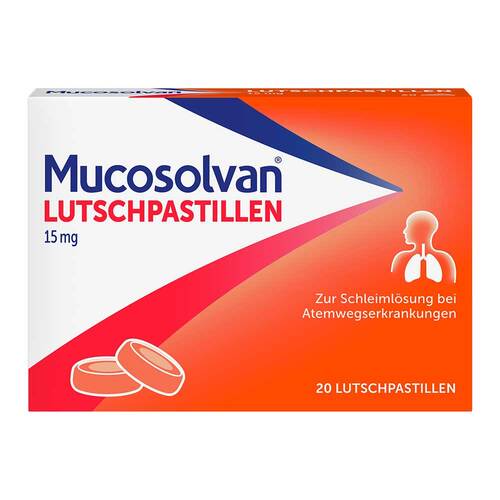 MUCOSOLVAN® Lutschpastillen Schleiml&ouml;ser bei Husten - 1