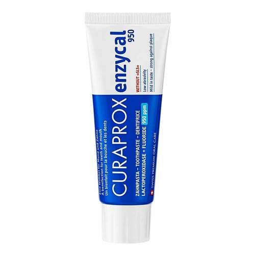 Curaprox enzycal 950 Fluorid extra milde Zahnpasta - 1