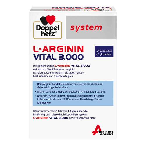 Doppelherz system L-Arginin Vital 3000 Kapseln - 2